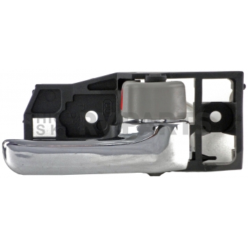 Help! By Dorman Interior Door Handle - Plastic Charcoal Housing With Silver Lever Single - 82471