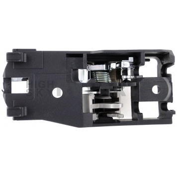 Help! By Dorman Interior Door Handle - Plastic Charcoal Housing With Silver Lever Single - 82471-1