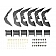 Westin Automotive Nerf Bar 6 Inch Black Powder Coated Aluminum - 2871025
