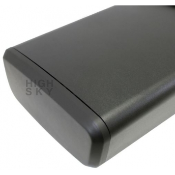 Westin Automotive Nerf Bar 6 Inch Black Powder Coated Aluminum - 2871025-4