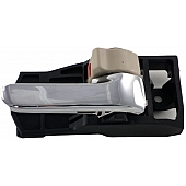 Help! By Dorman Interior Door Handle - Plastic Silver Lever With Ivory Knob Single - 82482