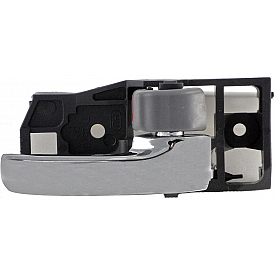 Help! By Dorman Interior Door Handle - Plastic Silver Lever With Gray Knob Single - 82484