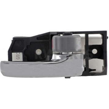 Help! By Dorman Interior Door Handle - Plastic Silver Lever With Gray Knob Single - 82484