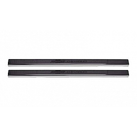 Putco Door Sill Protector - Stainless Steel Black Set Of 2 - 95181BPGM1