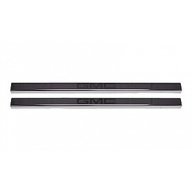 Putco Door Sill Protector - Stainless Steel Black Set Of 2 - 95181BPGM2