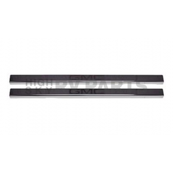 Putco Door Sill Protector - Stainless Steel Black Set Of 2 - 95181BPGM2