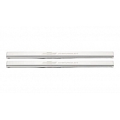 Putco Door Sill Protector - Stainless Steel Black Set Of 2 - 95181GM1