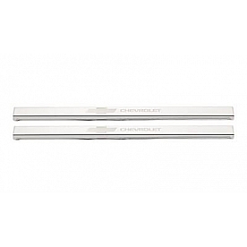 Putco Door Sill Protector - Stainless Steel Black Set Of 2 - 95181GM1