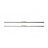 Putco Door Sill Protector - Stainless Steel Black Set Of 2 - 95181GM2
