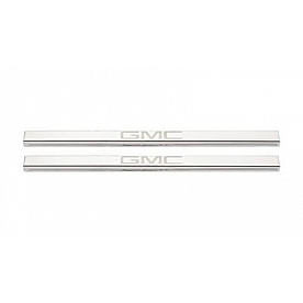 Putco Door Sill Protector - Stainless Steel Black Set Of 2 - 95181GM2