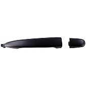 Help! By Dorman Exterior Door Handle - Plastic Black Single - 82495