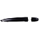 Help! By Dorman Exterior Door Handle - Plastic Black Single - 82495