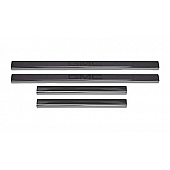 Putco Door Sill Protector - Stainless Steel Black Set Of 4 - 95183BP