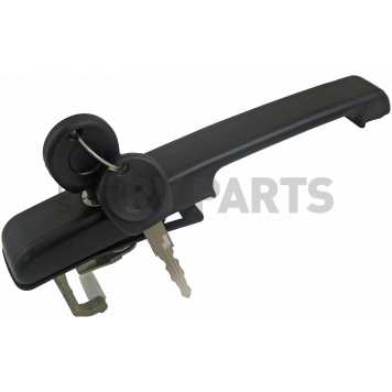 Help! By Dorman Exterior Door Handle - Plastic Black Single - 94499-2