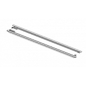 BAK Industries Tonneau Cover Rail Black Aluminum Sold In Pairs - RAILS-26410BT