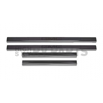 Putco Door Sill Protector - Stainless Steel Black Set Of 4 - 95183BPGM2