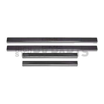 Putco Door Sill Protector - Stainless Steel Black Set Of 4 - 95183BPGM2