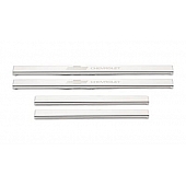 Putco Door Sill Protector - Stainless Steel Black Set Of 4 - 95183GM2