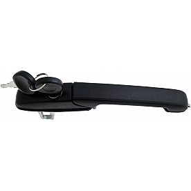 Help! By Dorman Exterior Door Handle - Plastic Black Single - 94505