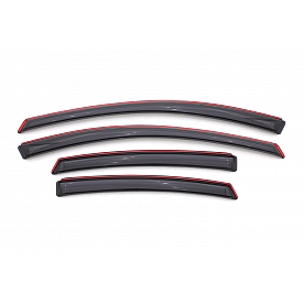 Auto Ventshade (AVS) Rainguard - Smoke Acrylic Set Of 4 - 194529