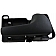 Help! By Dorman Interior Door Handle - Lever Plastic Black Single - 94506