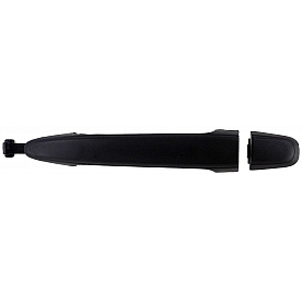Help! By Dorman Exterior Door Handle - Plastic Black Single - 82496