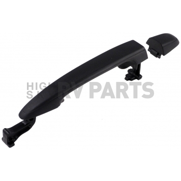 Help! By Dorman Exterior Door Handle - Plastic Black Single - 82496-2