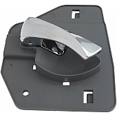 Help! By Dorman Interior Door Handle - Plastic Light Gray Housing With Silver Lever Single - 88690
