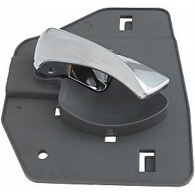 Help! By Dorman Interior Door Handle - Plastic Light Gray Housing With Silver Lever Single - 88690