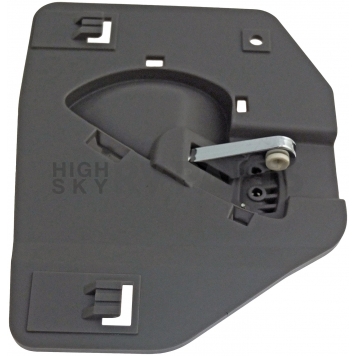 Help! By Dorman Interior Door Handle - Plastic Light Gray Housing With Silver Lever Single - 88691-1