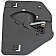 Help! By Dorman Interior Door Handle - Plastic Light Gray Housing With Silver Lever Single - 88691