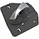 Help! By Dorman Interior Door Handle - Plastic Light Gray Housing With Silver Lever Single - 88691