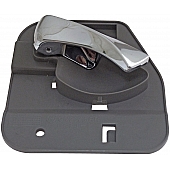 Help! By Dorman Interior Door Handle - Plastic Light Gray Housing With Silver Lever Single - 88692