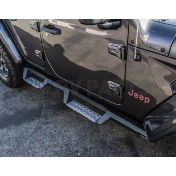Westin Automotive Nerf Bar 3 Inch Black Powder Coated Stainless Steel - 56140652-8