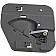 Help! By Dorman Interior Door Handle - Plastic Light Gray Housing With Silver Lever Single - 88694