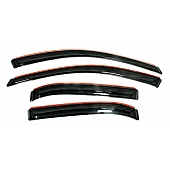 Auto Ventshade (AVS) Rainguard - Smoke Acrylic Set Of 4 - 194650