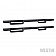 Westin Automotive Nerf Bar 3 Inch Black Powder Coated Steel - 5614145