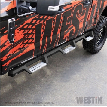 Westin Automotive Nerf Bar 3 Inch Black Powder Coated Stainless Steel - 56141452-3