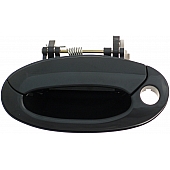 Help! By Dorman Exterior Door Handle - Plastic Black Single - 83501