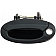 Help! By Dorman Exterior Door Handle - Plastic Black Single - 83501