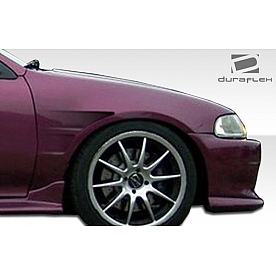 Extreme Dimensions Fender - Fiberglass Black Primered Set Of 2 - 104196