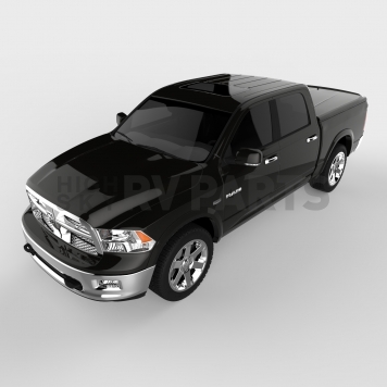 UnderCover Tonneau Cover Hard Tilt-Up Brilliant Black Metallic ABS Composite - 3086LPXR-2