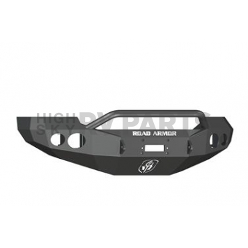 Road Armor Bumper Stealth Pre-Runner 1-Piece Design Steel Black - 60504B