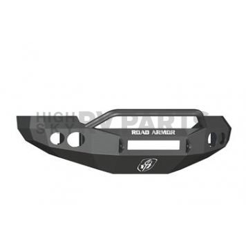 Road Armor Bumper Stealth Pre-Runner 1-Piece Design Steel Black - 60504BNW