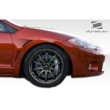 Extreme Dimensions Fender - Fiberglass Black Primered Set Of 2 - 104393