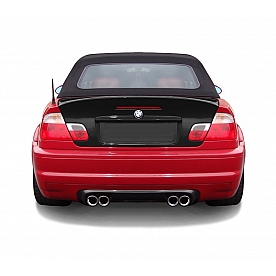 Extreme Dimensions Trunk Lid - Clear Coated Carbon Fiber Black - 108528