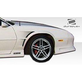 Extreme Dimensions Fender - Fiberglass Black Primered Set Of 2 - 104413