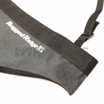 Rugged Ridge Bra Black Vinyl Hood Piece Only - 1211201-1
