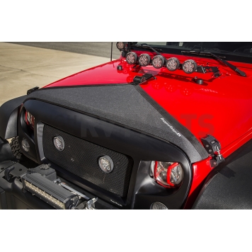 Rugged Ridge Bra Black Vinyl Hood Piece Only - 1211201-5