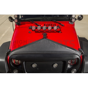 Rugged Ridge Bra Black Vinyl Hood Piece Only - 1211201-6